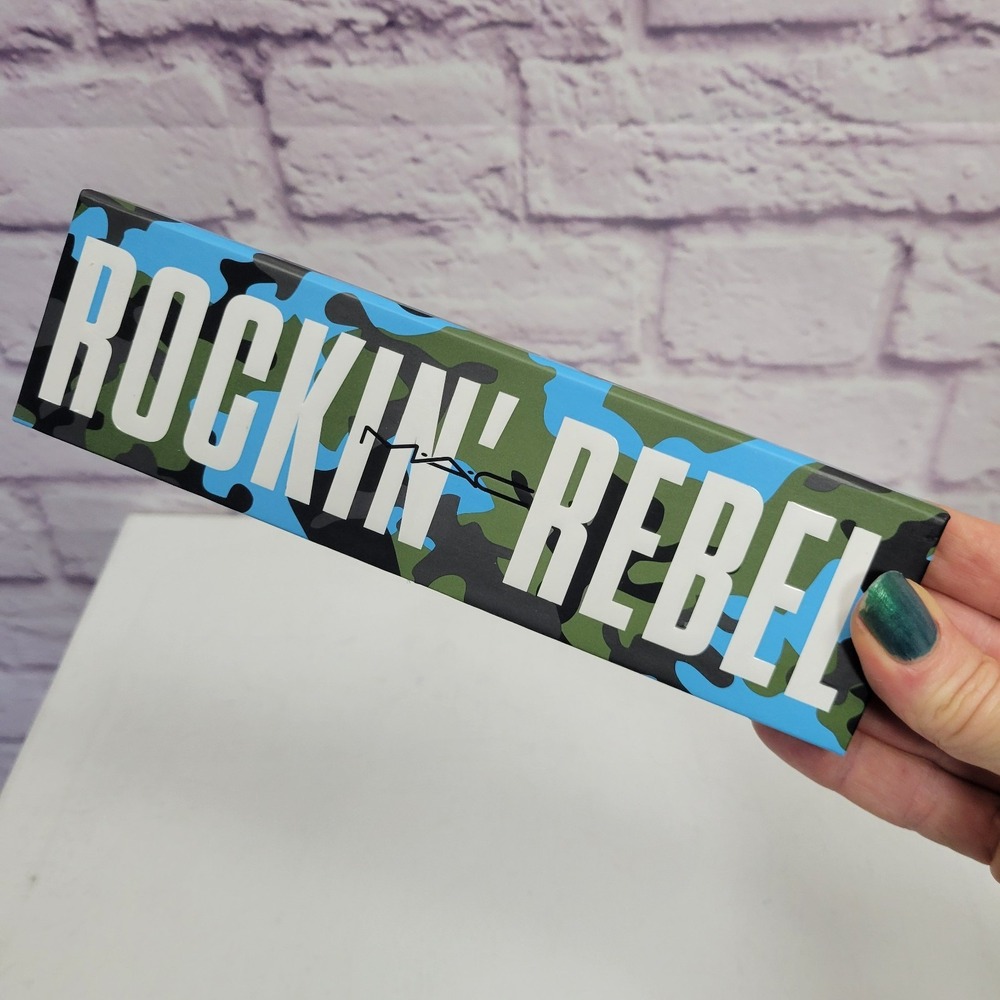 NEW No Box MAC Girls Rockin Rebel Eyeshadow Palette Metallic‎ - Picture 4 of 4